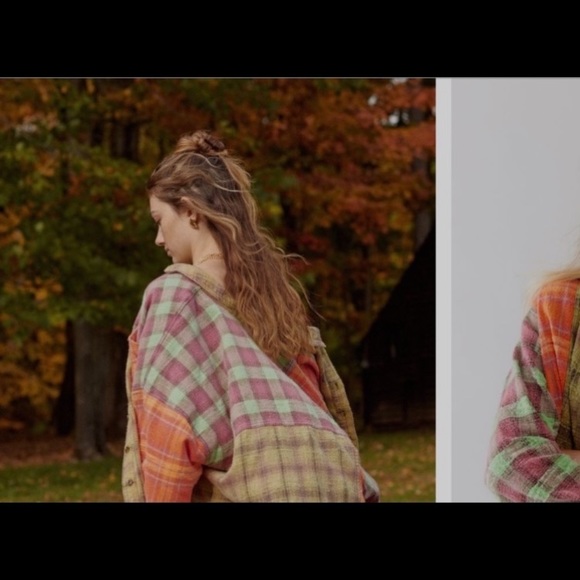 UO BDG Robbie flannel button down shirt - Picture 5 of 5